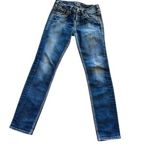 Silver Aiko Jeans